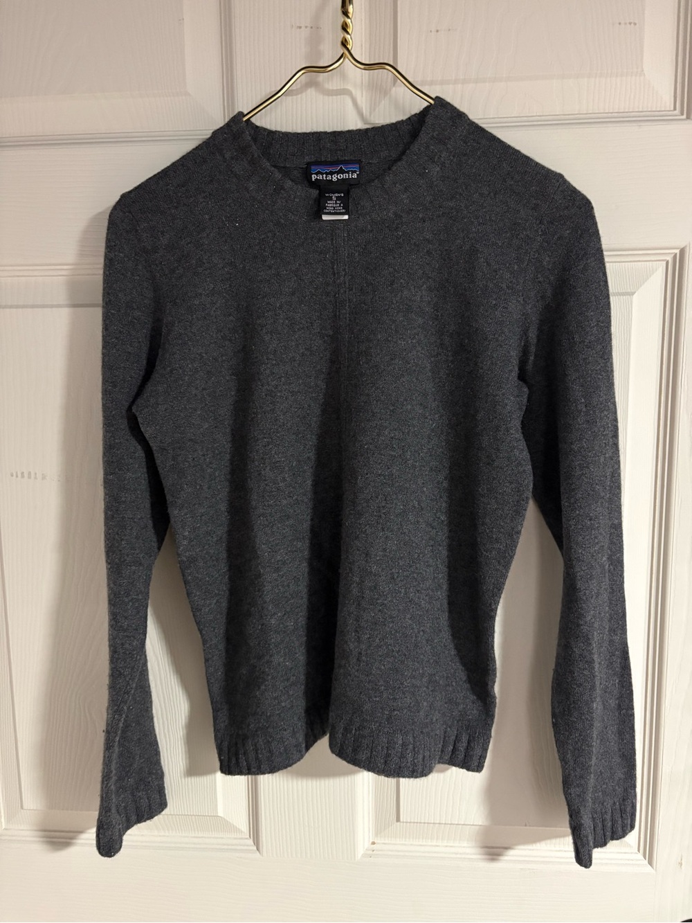 Patagonia Dark Gray Crewneck Sweater